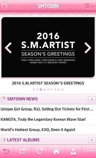 SMTOWN OFFICIAL APPLICATION 1