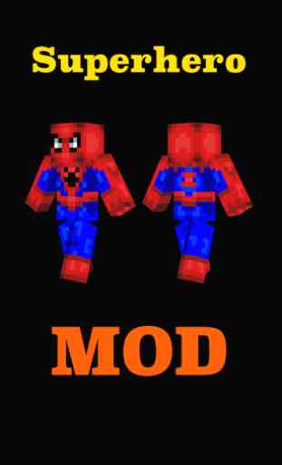 Superhero mod for Minecraft PE 4