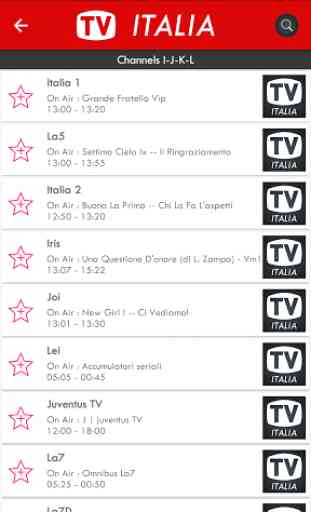 TV Italy - Free TV Listing 4