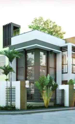 3D moderne Design House 1