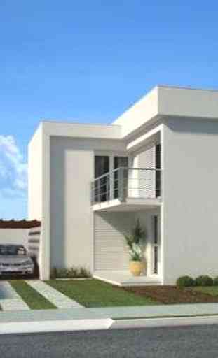 3D moderne Design House 3