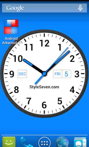 Analog Clock Widget Plus-7 1