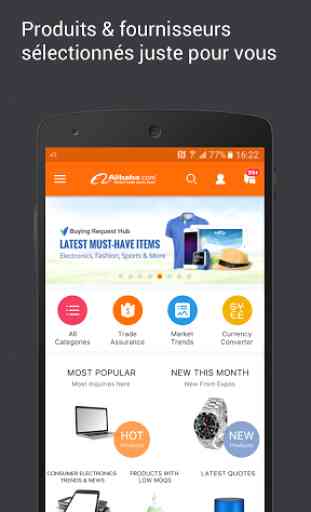 App de vente B2B d'Alibaba.com 1