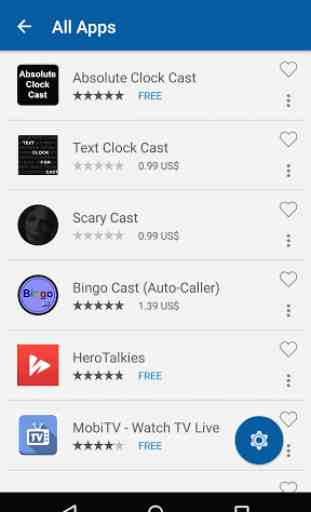 Cast Store de ChromeCast Apps 4