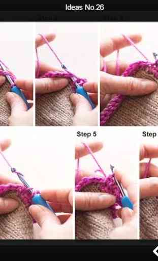 Crochet facile Step By Step 4