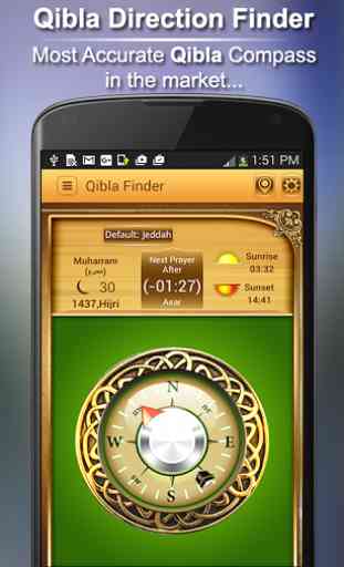 Direction Qibla Finder 3