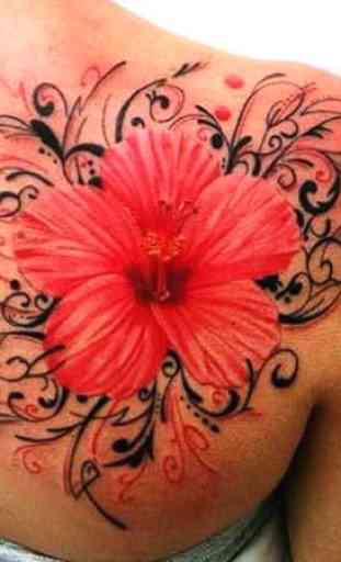 Flower Design Tattoo 3