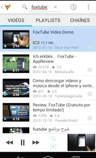 FoxTube - YouTube Player 3