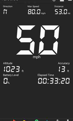 GPS HUD Speedometer Free 3