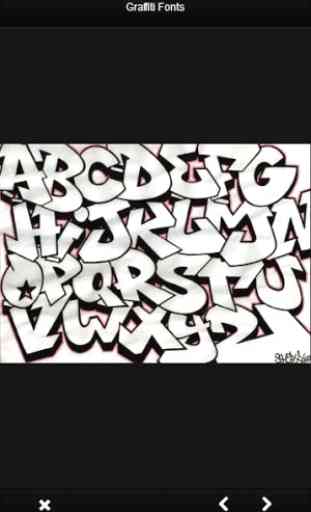 Graffiti lettres (A-Z) 2