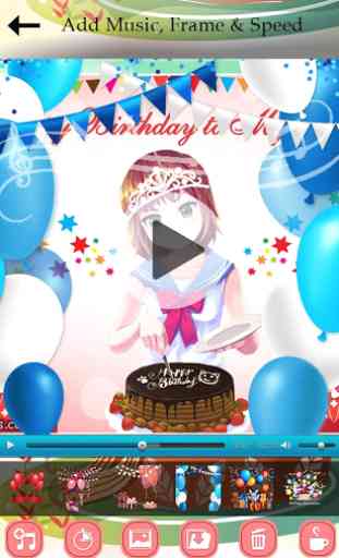 Happy Birthday Video Maker 3