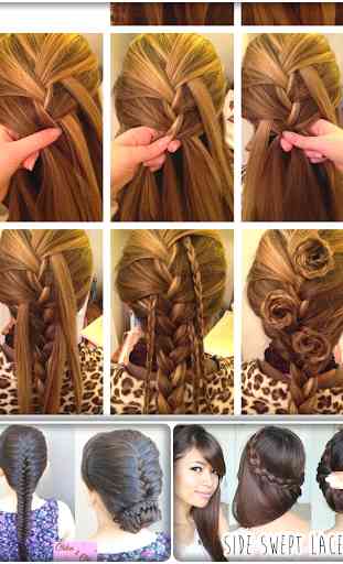 Heart Knot Hairstyle Tutorial 2
