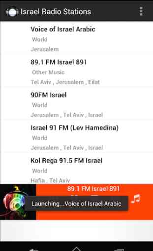 Israel Radio Stations 1