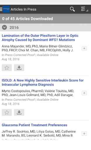 Ophthalmology: Jrnl of The AAO 1