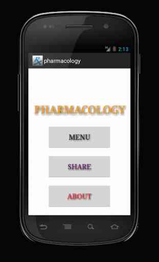 pharmacology 1