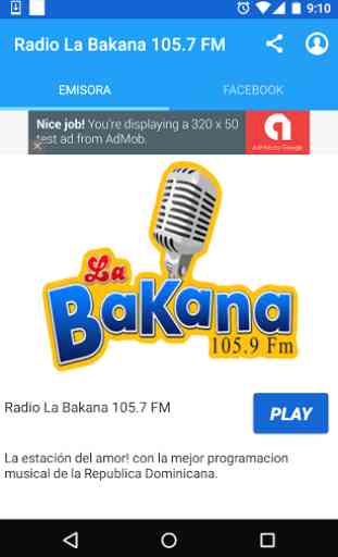 Radio La Bakana 105.7 FM 1