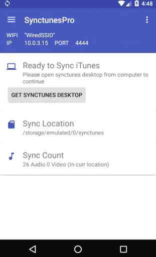 SynctunesX: iTunes to android 1