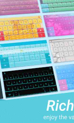 TouchPal Amour Keyboard Theme 4