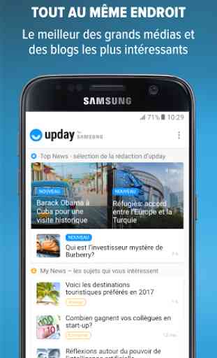 upday news for Samsung 1
