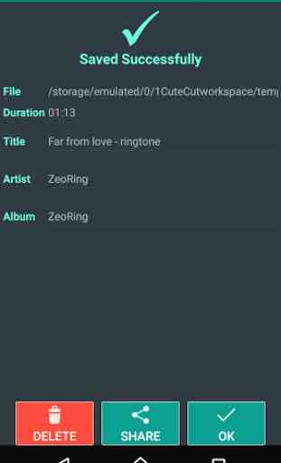 ZeoRing  - Ringtone Editor 4