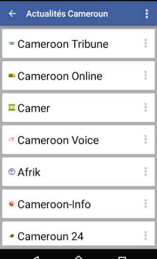 Actualités Cameroun 1