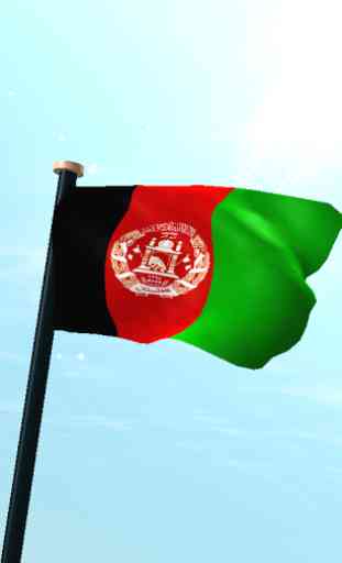 Afganistan Drapeau 3D Gratuit 1