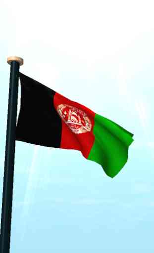Afganistan Drapeau 3D Gratuit 2