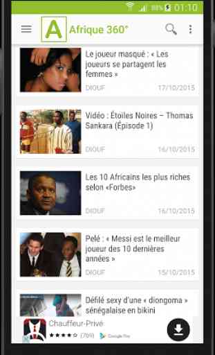 Afrique 360 : Infos d'Afrique 2