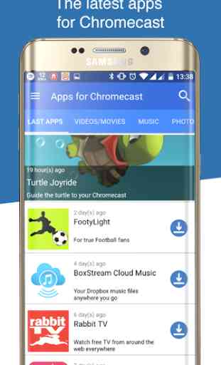 Apps for Chromecast 2