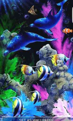 Aquarium Fonds d'écran Animés 2