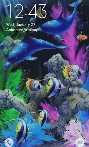 Aquarium Fonds d'écran Animés 3