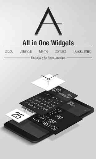 Atom All in One Widgets 1