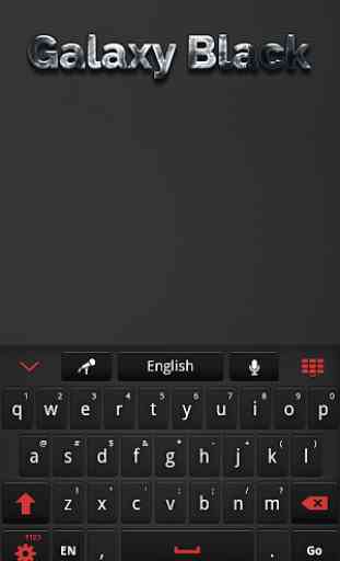 Black Keyboard for Galaxy 1