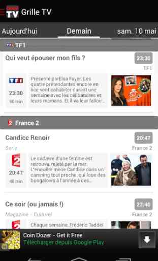 CeSoirTV - Programme TV TNT 1