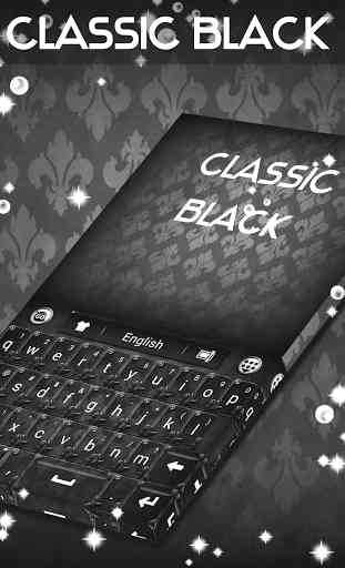 Classic Black Keyboard Theme 2