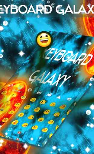 Clavier Galaxy GO Theme 4