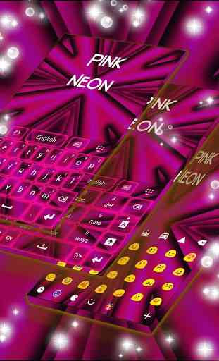 Clavier Neon Pink GO 1