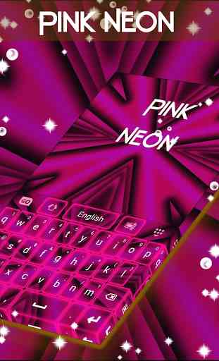Clavier Neon Pink GO 2