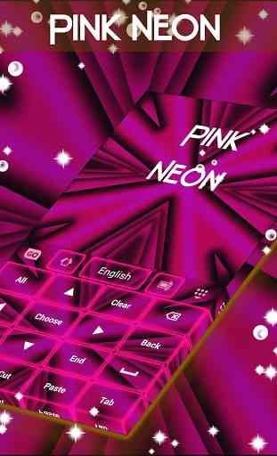 Clavier Neon Pink GO 3