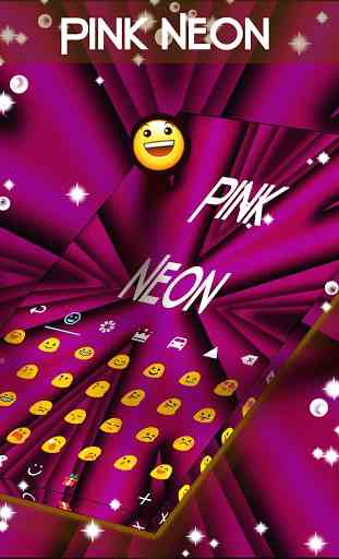 Clavier Neon Pink GO 4