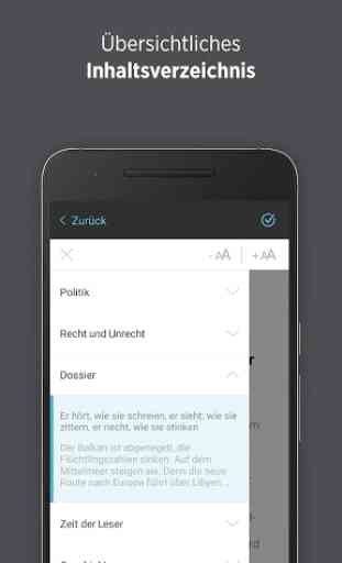 DIE ZEIT E-Paper App 2