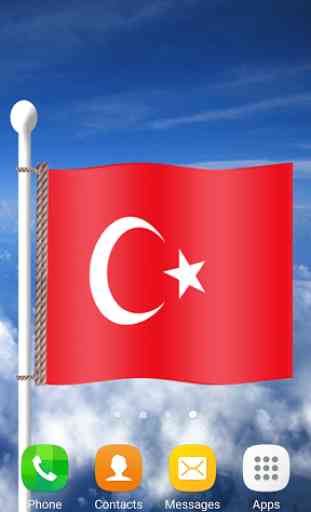 Drapeau Turquie Fond D Écran 3
