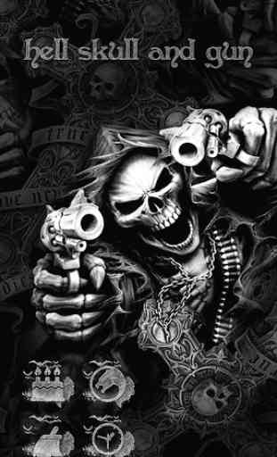 Enfer Skull and Gun Theme 1