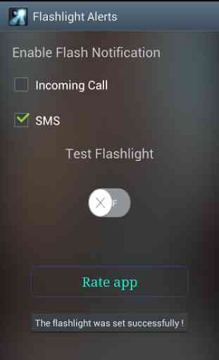 Flash Alert In Call , SMS 3