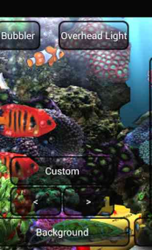 Fond d'écran Aquarium animé 2