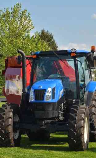 Fonds  Tracteur New Holland 1