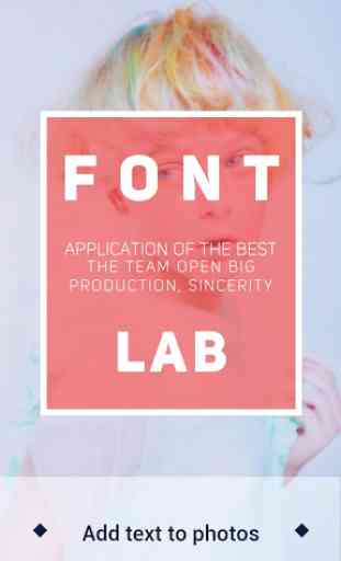 Font Lab-Text on Photo  Editor 1