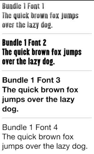 Fonts for Samsung 1000+ 1