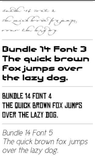 Fonts for Samsung 1000+ 2