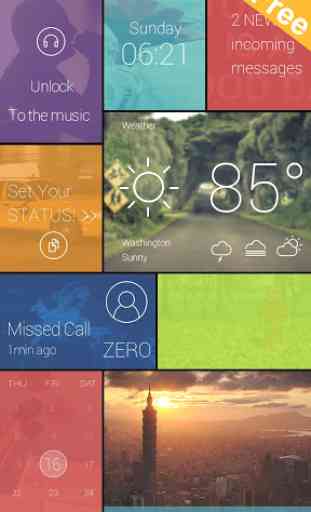 (FREE) Color Box 2 In 1 Theme 2